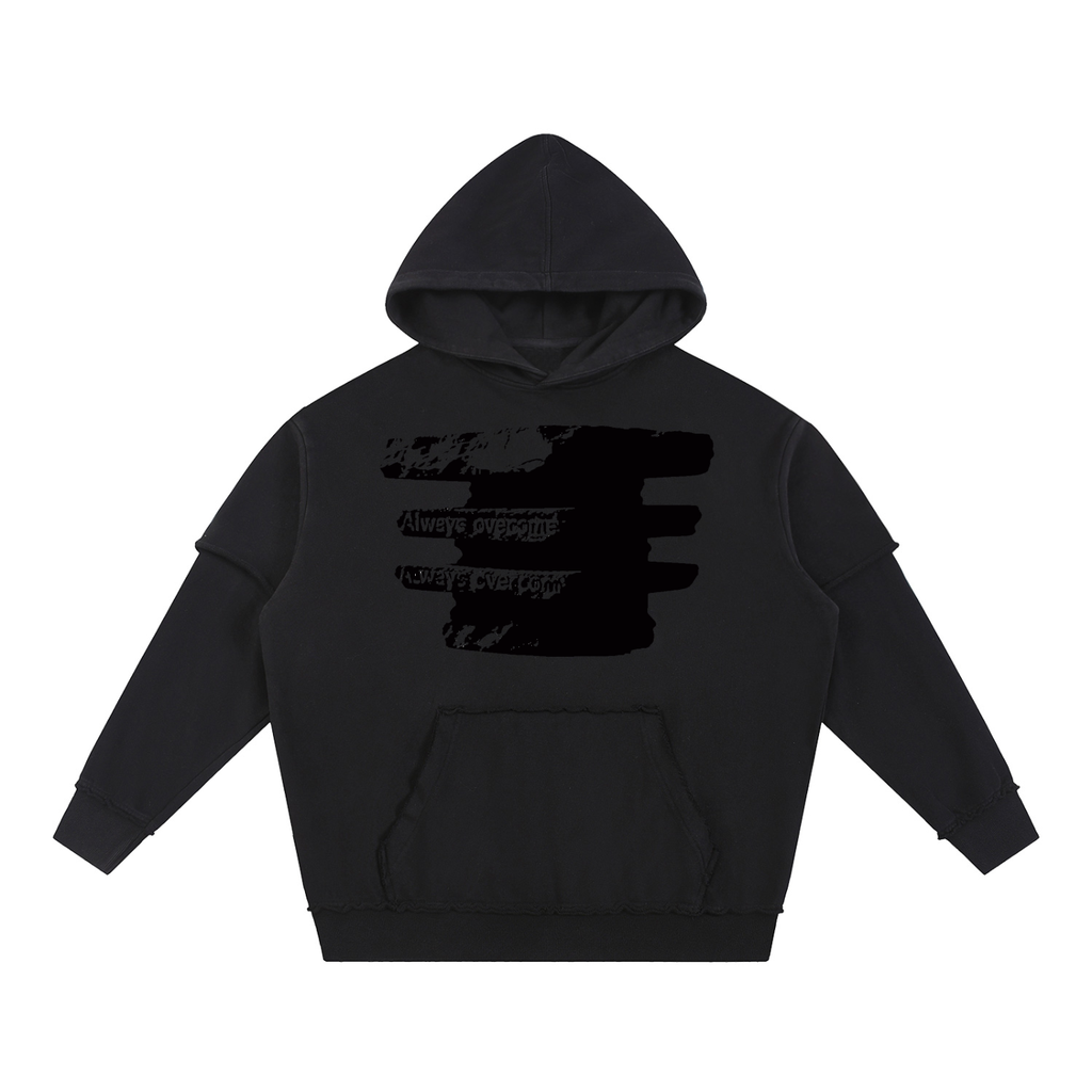 Always Overcome Double Layered Hoodie